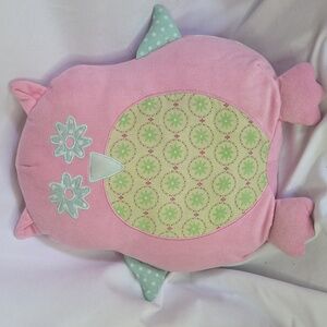 Disney Bambi Owl Pillow 14" 2009 Adult owned plush pink Belks Special Edition